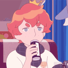 Drinking Cooking Prince GIF - Drinking Cooking Prince Bee And Puppycat GIFs