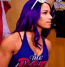 sasha banks up in your face say it then bitch whats up wwe