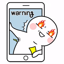warning angry