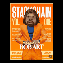 Stackchain Magazine Bob Art GIF