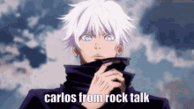 Rock Talk Anime GIF