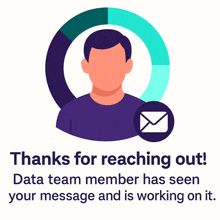 a sign that says thanks for reaching out