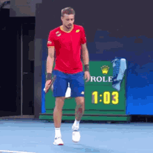 Alexander Cozbinov Shrug GIF - Alexander Cozbinov Shrug Tennis GIFs