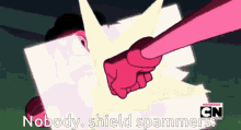 Shield Spammers Cartoon Network GIF