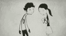 Here You Go GIF - Love Romance Cartoon GIFs
