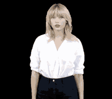 Taylor Swift Power Puff GIF - Taylor Swift Power Puff I Dont Know GIFs