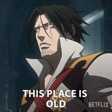 This Place Is Old Trevor Belmont GIF - This Place Is Old Trevor Belmont Richard Armitage GIFs