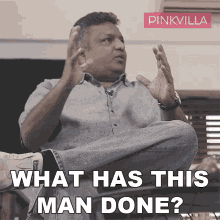 What Has This Man Done Sanjay Gupta GIF - What Has This Man Done Sanjay Gupta Pinkvilla GIFs