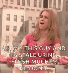 that stinks kristen wiig smells bad pee yew grossed out