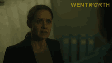 Did You Leave That Not Vera Bennett GIF - Did You Leave That Not Vera Bennett Wentworth GIFs
