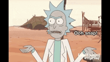 Oh Snap Wink GIF - Oh Snap Wink Rick And Morty GIFs