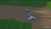 スライディング GIF - Slide Baseball Japanese Baseball GIFs