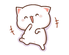 mochi mochi peach cat cat happy happy kitty
