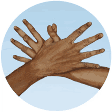mudra painting hand gestures