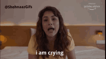 Crying Shehnaaz Gill GIF - Crying Shehnaaz Gill Shehnaaz Gifs GIFs