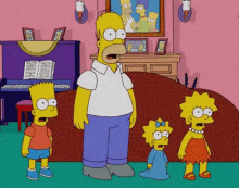 Jaw Drop GIF - The Simpsons Homer Simpson Bart GIFs