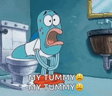 Spongebob Squarepants Bathroom GIF