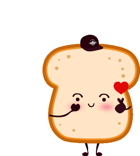 Heart Hearty Sticker - Heart Hearty Hearty Bread Stickers