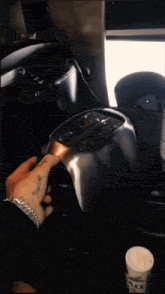 a person toasting a piece of bread in a toaster