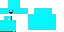 a blue block with a smiley face on it