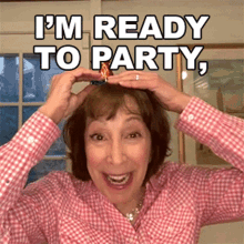 Im Ready To Party Baby Cameo GIF - Im Ready To Party Baby Cameo Part Time GIFs