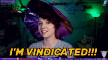 Random Tuesday Im Vindicated GIF - Random Tuesday Im Vindicated Witch Hat GIFs