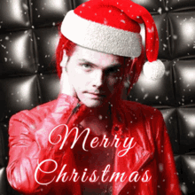 Merry Christmas Mcr GIF - Merry Christmas Mcr Gerard GIFs