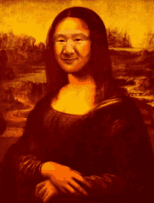 Monna Moona Lisa GIF