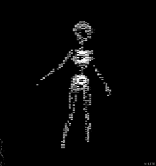 Glitch Dance Skeloton Dancing Skeleton GIF - Glitch Dance Skeloton Dancing Skeleton GIFs