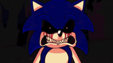 Sonic Exe Laugh GIF - Sonic Exe Laugh Turning Face GIFs