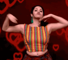 Anasuya Bharadwaj Indian Actress GIF - Anasuya Bharadwaj Indian Actress Dance Moves GIFs