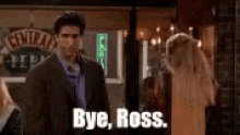 Phoebe Buffay Bye Ross GIF - Phoebe Buffay Bye Ross Forever GIFs