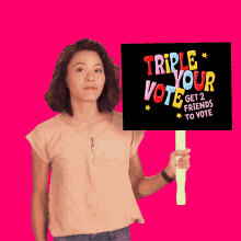 Triple Your Vote Vote GIF - Triple Your Vote Vote Protest GIFs
