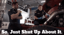 Station19 Andy Herrera GIF - Station19 Andy Herrera So Just Shut Up About It GIFs