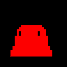 blinking blob slime cute pixelated
