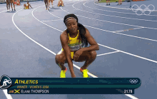 tired elaine thompson international olympic committee250days gave up had enough