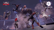 a video game called marvel future revolution is being played on a computer