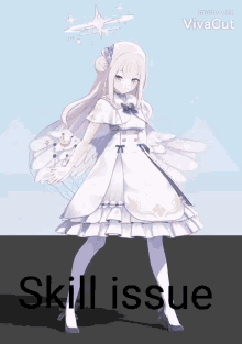 Blue Archive Mika Skill Issue GIF - Blue Archive Mika Skill Issue Blue Archive GIFs