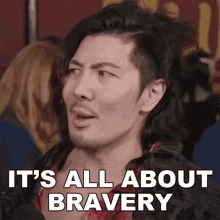 its all about bravery guy tang the key is bravery its about courage