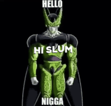 Hello Nigga Cell GIF - Hello Nigga Cell Dbz GIFs