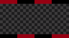 a black and red checkered background with the letters vsc in pink