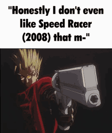 Trigun Vash The Stampede GIF - Trigun Vash The Stampede Rick And Morty GIFs