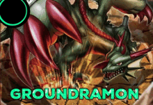 Digimon Groundramon GIF