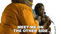 Meet Me On The Other Side Michael Trotter Jr Sticker