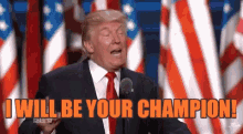 Trump Champion GIF - Trump Champion Point Up GIFs