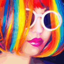 Rainbow Hair GIFs | Tenor