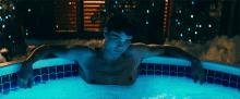 Sebastian In A Pool Sebastian GIF - Sebastian In A Pool Sebastian Legacies GIFs