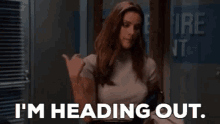Station19 Carina Deluca GIF - Station19 Carina Deluca Im Heading Out GIFs