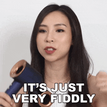 Its Just Very Fiddly Tina Yong GIF - Its Just Very Fiddly Tina Yong Just Incredibly Tedious GIFs