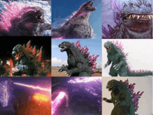 Godzilla Pink GIF - Godzilla Pink Old GIFs